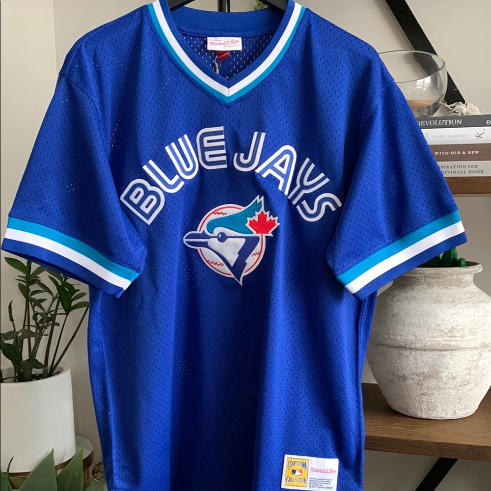 Toronto Blue Jays Cooperstown Collection Mitchell & Ness Mesh Jersey